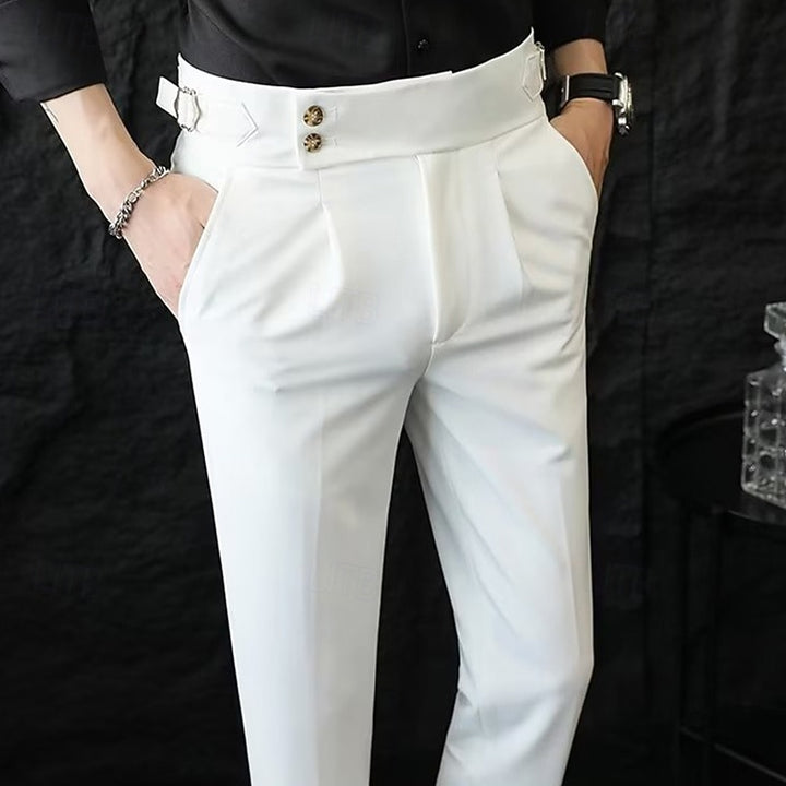 Tobias | Tailored Straight-Leg Trousers