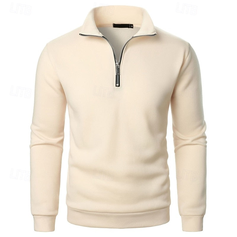 Gerald | Classic Quarter-Zip Pullover