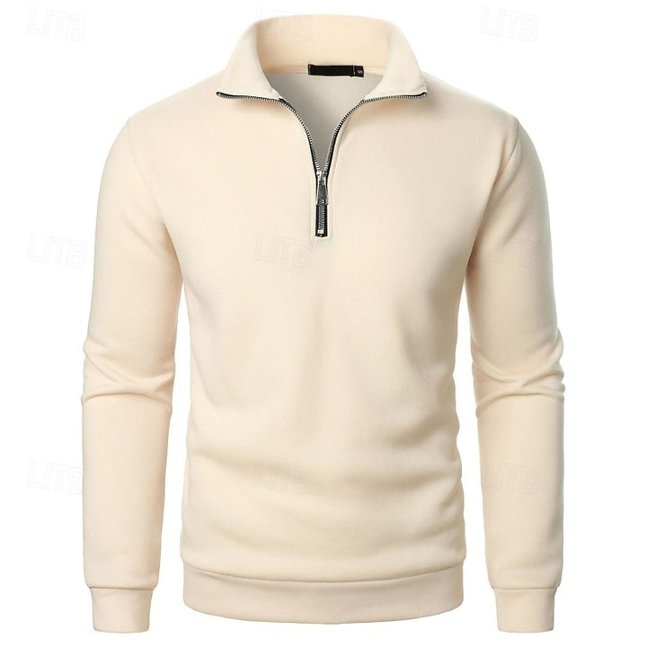 Gerald | Classic Quarter-Zip Pullover