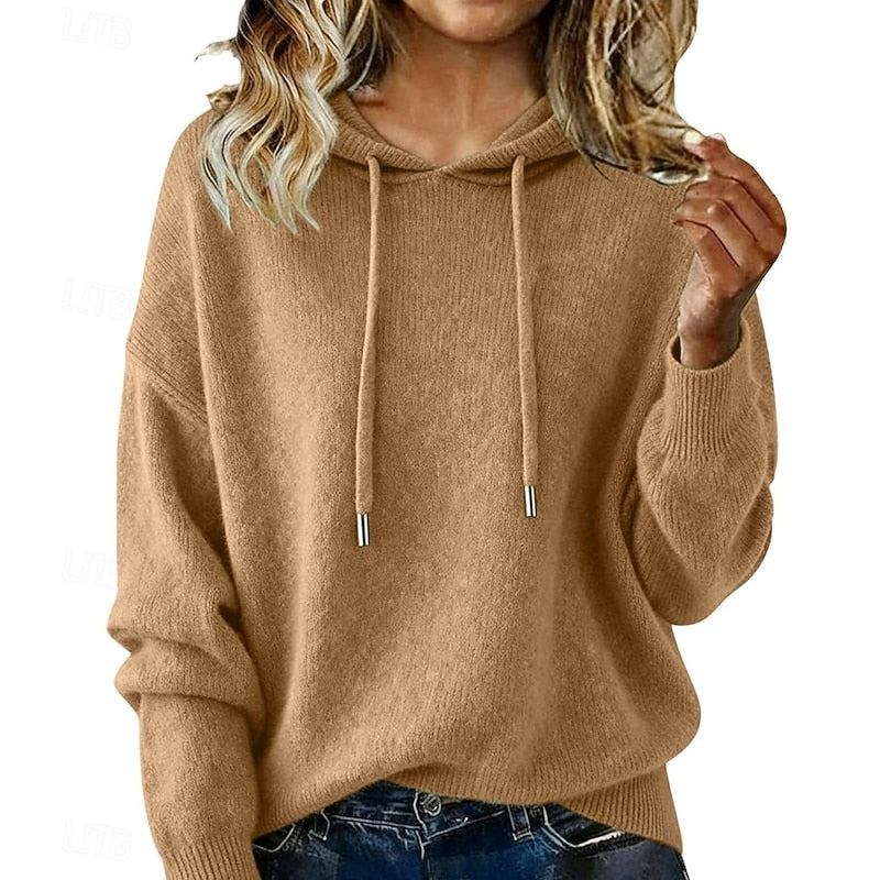 Linnea | Hooded Drawstring Jumper
