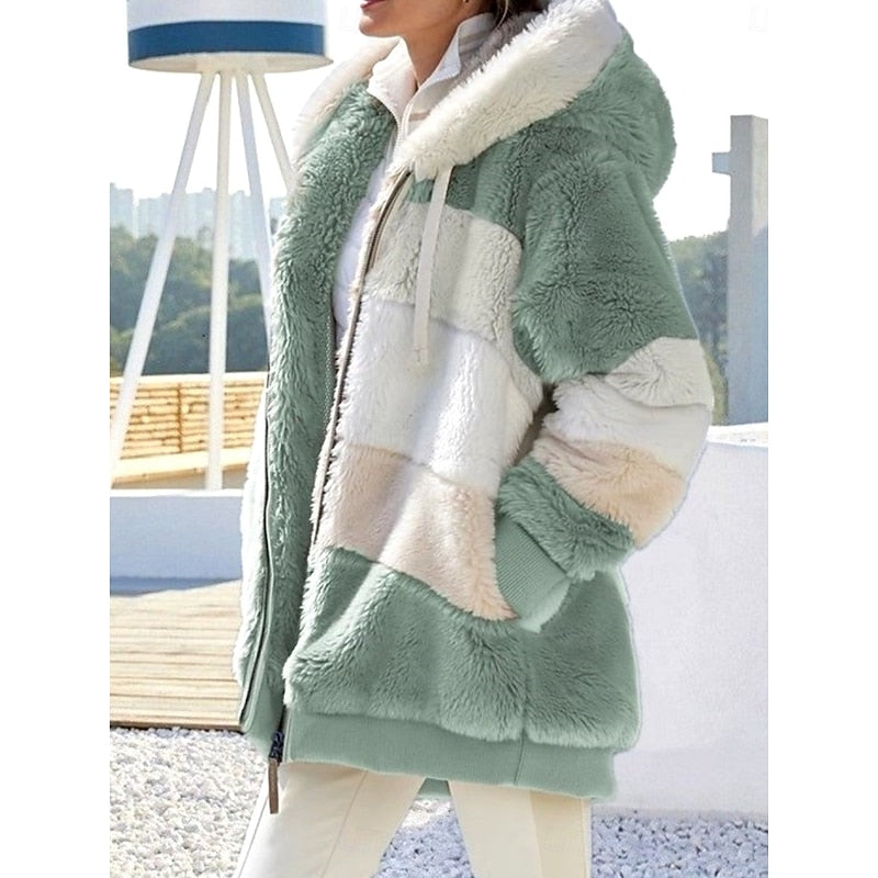 Heather | Cosy Hooded Zip Jacket