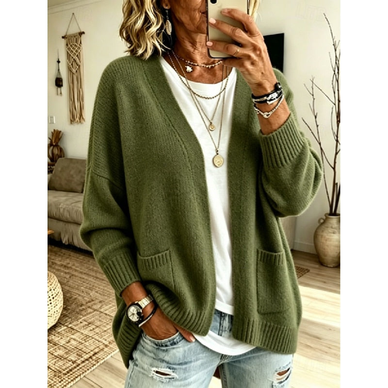 Juliet | Relaxed Open-Front Cardigan