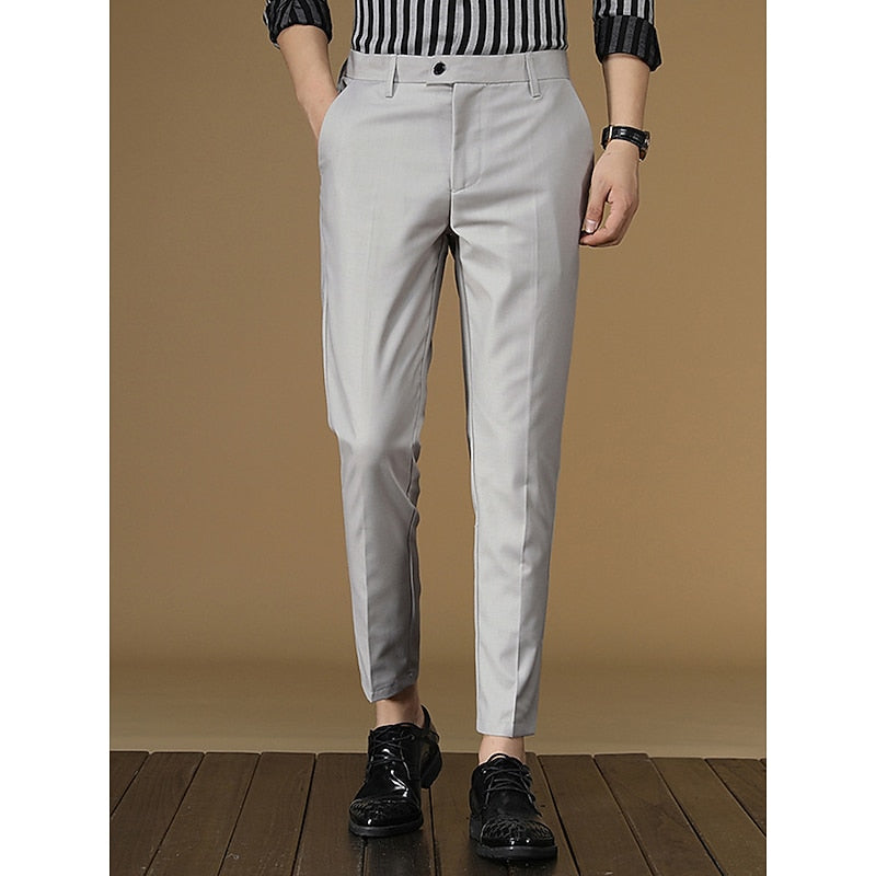 Leonard | Tailored Ankle-Length Trousers