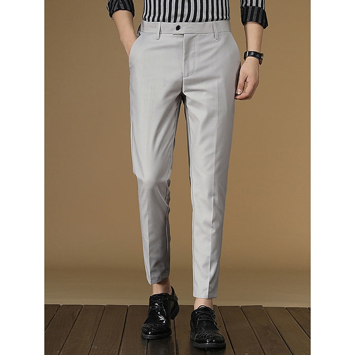 Leonard | Tailored Ankle-Length Trousers