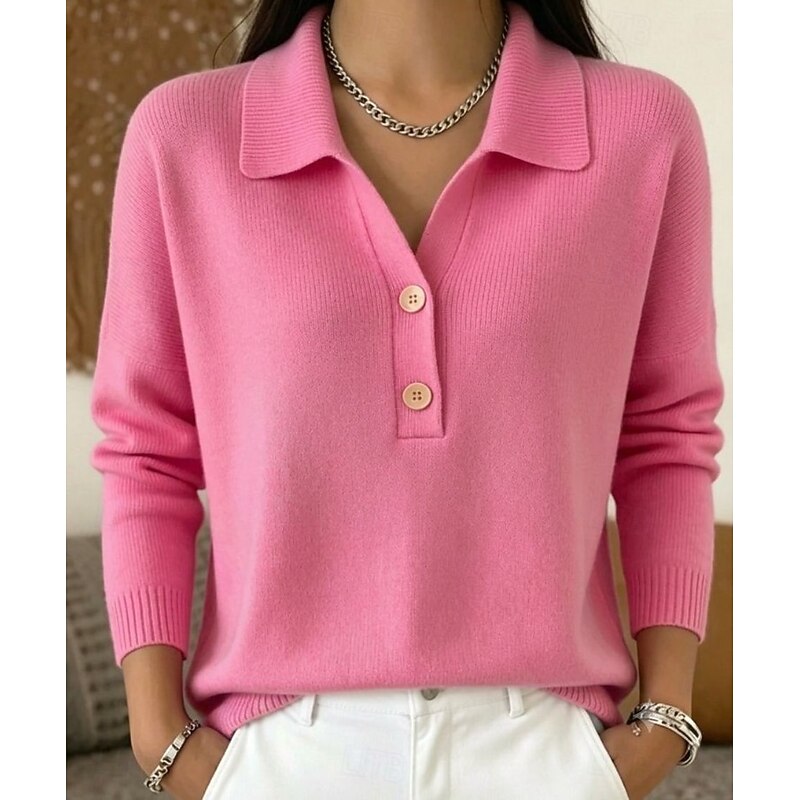 Lorelei | Refined Collared Polo Jumper
