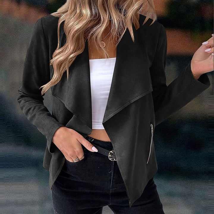 Antonia | Draped Waterfall Jacket