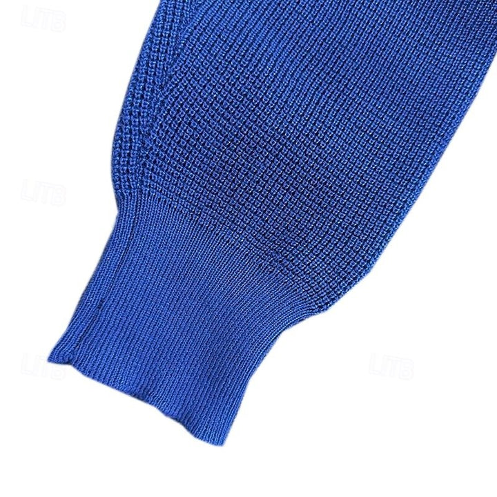 Percy | Button-Neck Textured Knit Jumper
