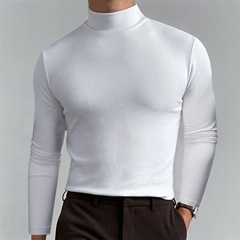 Landon | Refined Mock-Neck Turtleneck