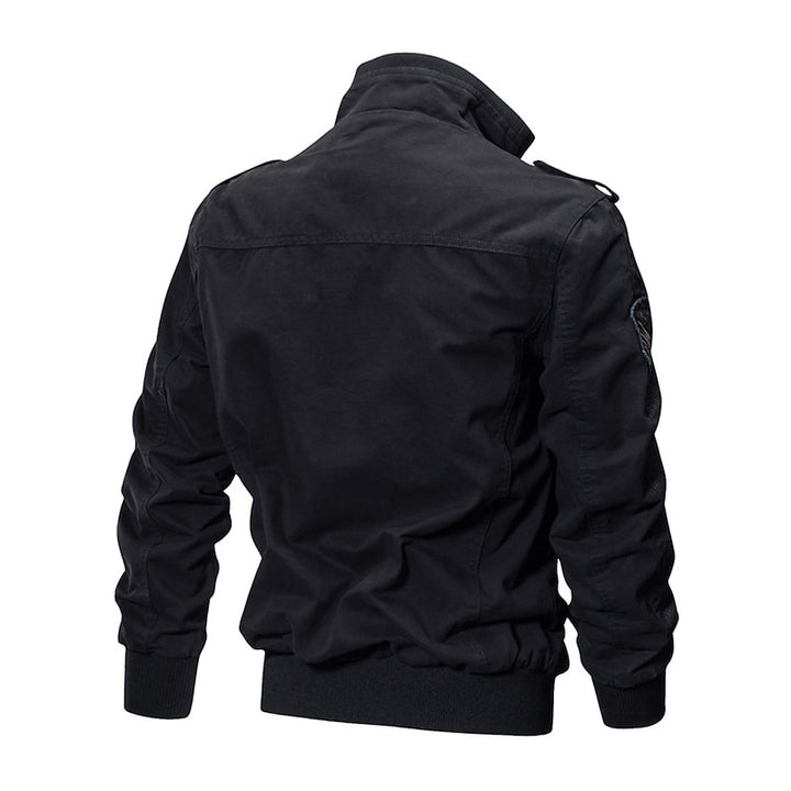 Franklin | Military-Style Bomber Jacket