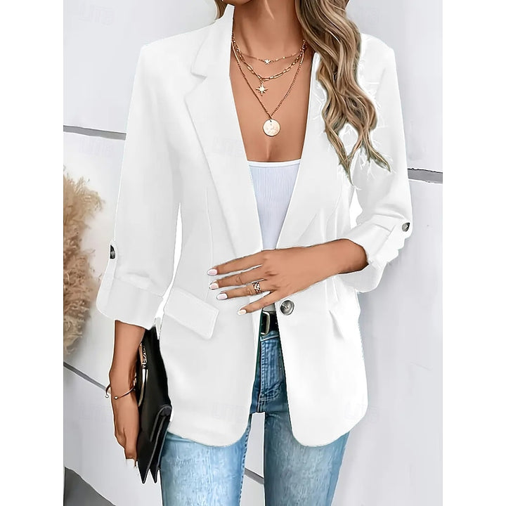 Henrietta | Tailored Open-Front Blazer