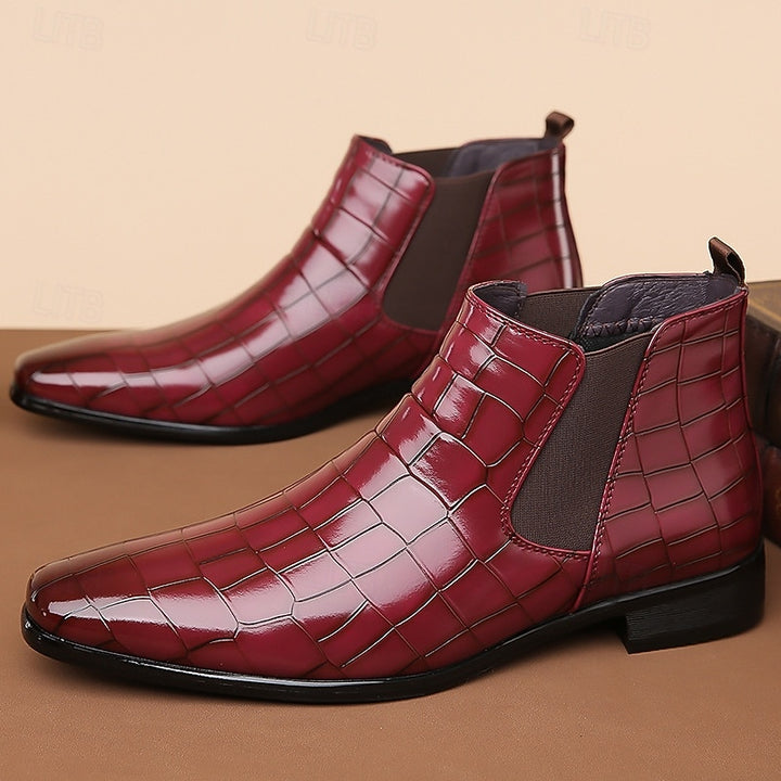 Caspian | Polished Chelsea Boots