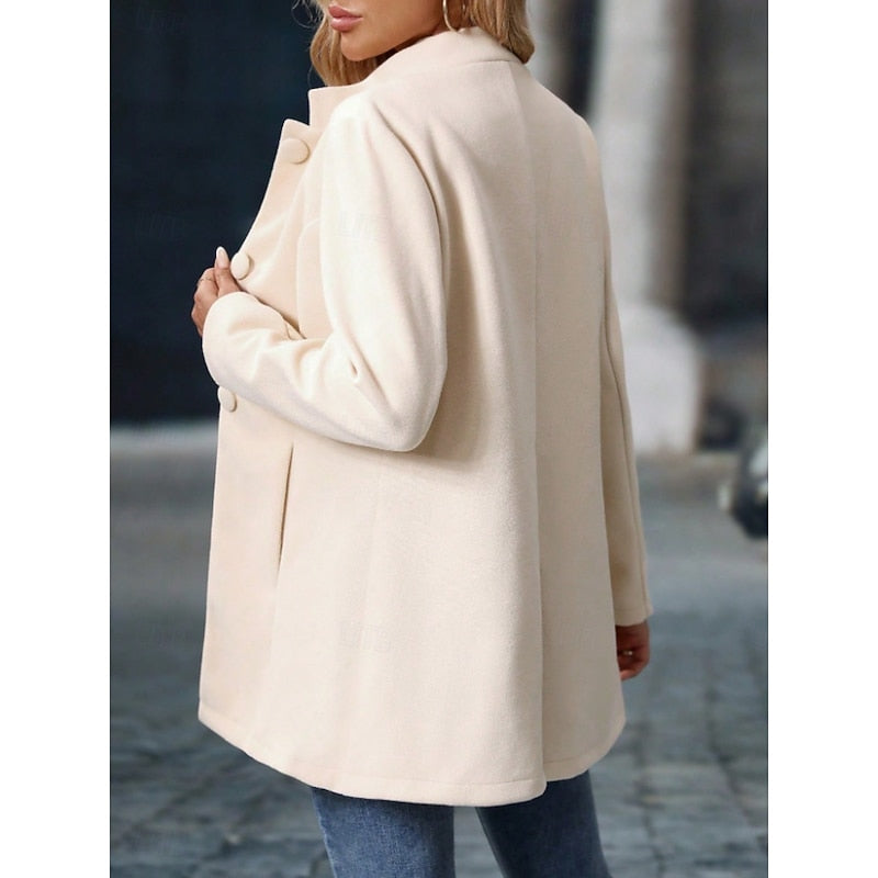 Ingrid | Elegant Stand-Collar Coat