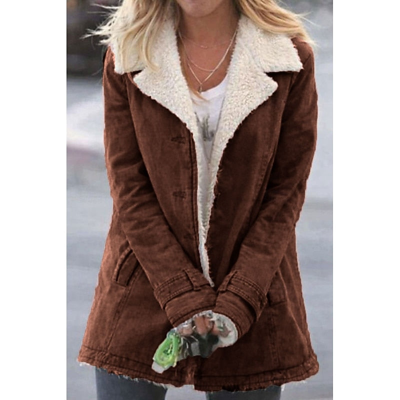 Flora | Cosy Lined Winter Coat