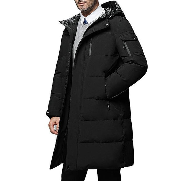 Gilbert | Hooded Longline Puffer Coat