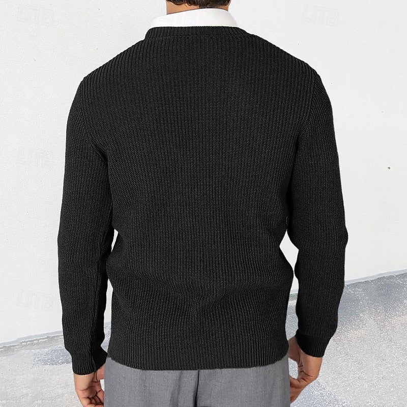 Theodric | Refined Button-Down Cardigan