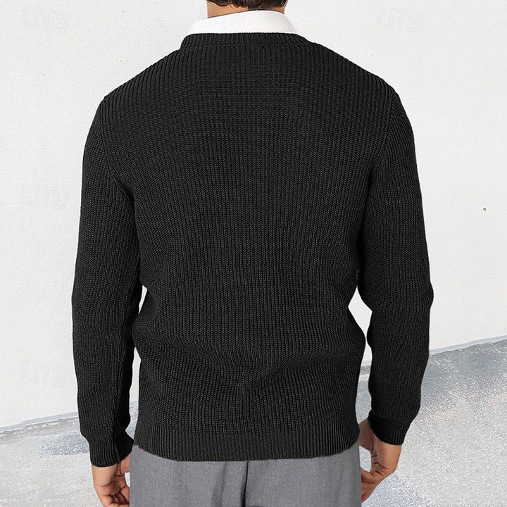 Theodric | Refined Button-Down Cardigan