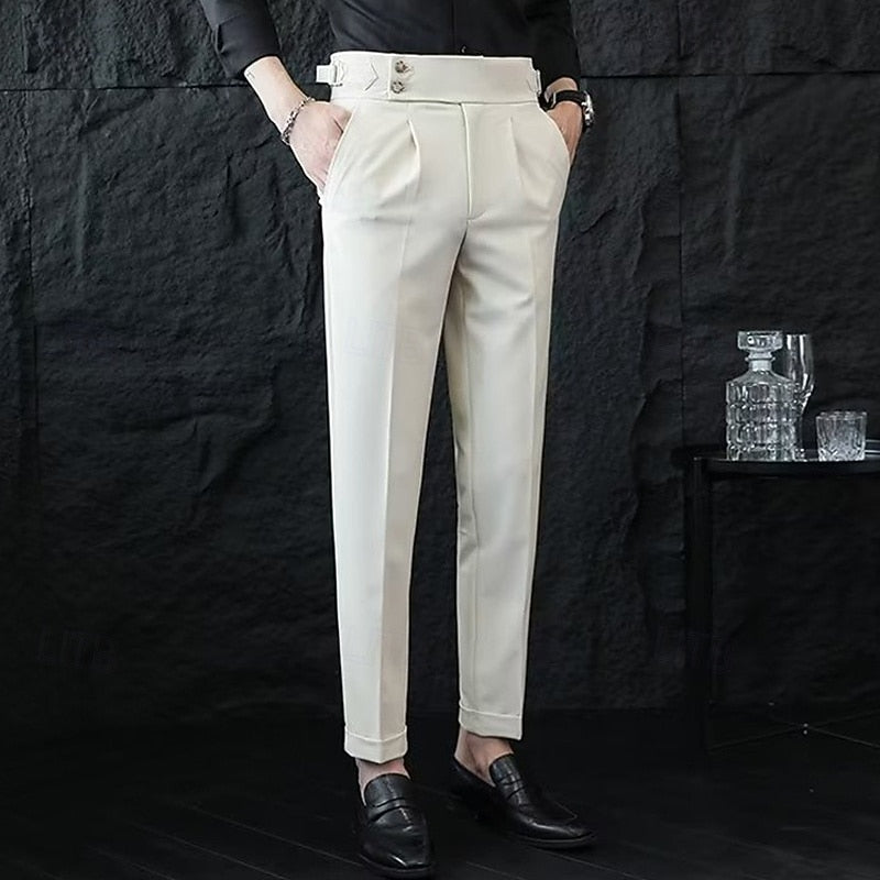 Tobias | Tailored Straight-Leg Trousers