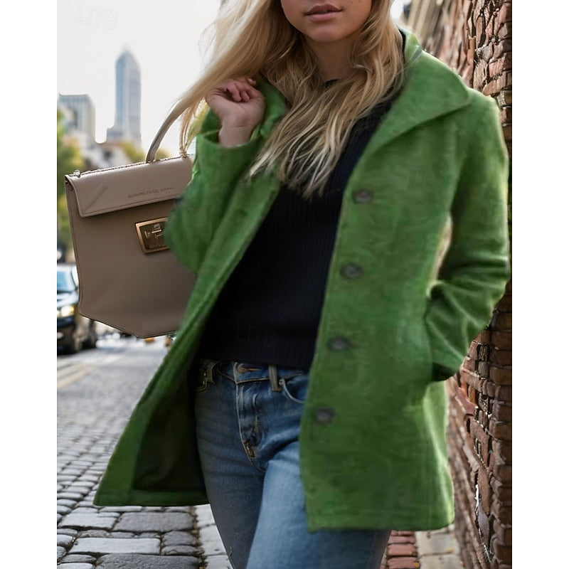 Marina | Timeless Turndown Collar Coat