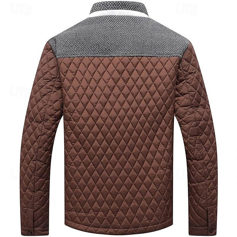 Maxwell | Quilted Stand-Collar Jacket