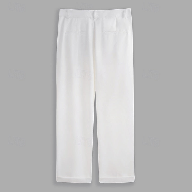 Preston Hollow | Tailored Straight-Leg Trousers