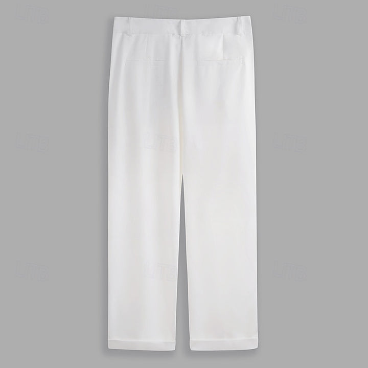 Preston Hollow | Tailored Straight-Leg Trousers
