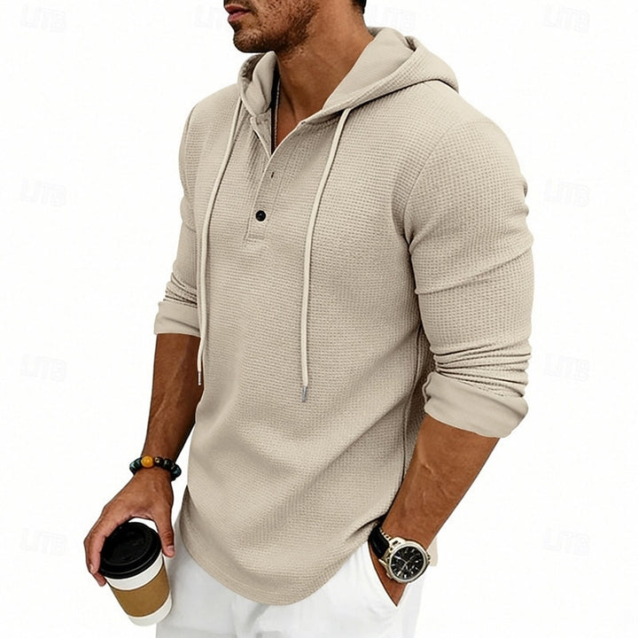 Malcolm | Relaxed Drawstring Hooded Top