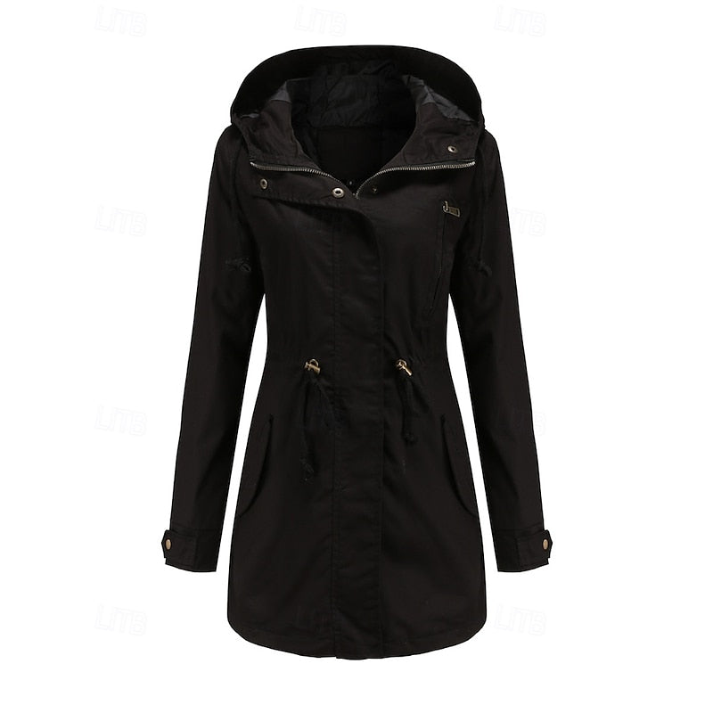 Matilda | Hooded Longline Utility Coat
