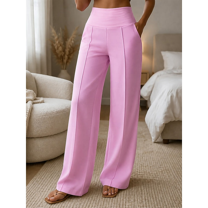 Lucille | High-Waist Wide-Leg Trousers