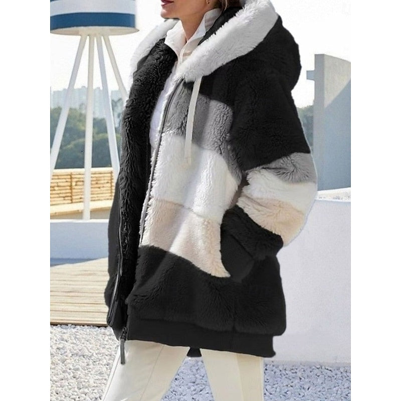 Heather | Cosy Hooded Zip Jacket