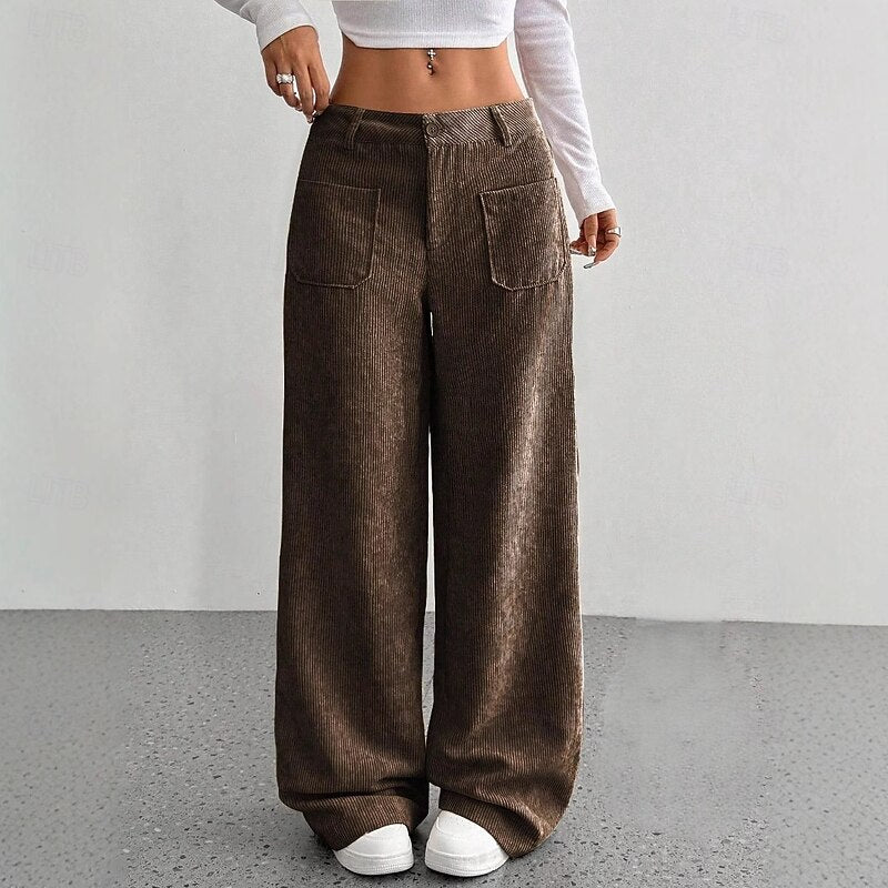 Lorraine | Wide-Leg High-Waist Trousers