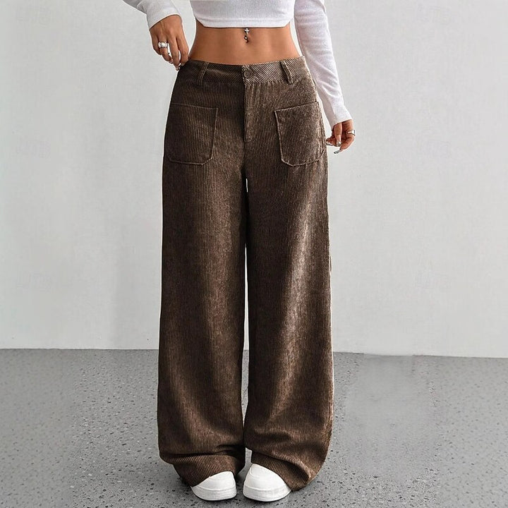 Lorraine | Wide-Leg High-Waist Trousers