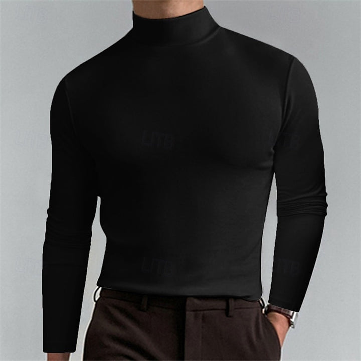 Landon | Refined Mock-Neck Turtleneck