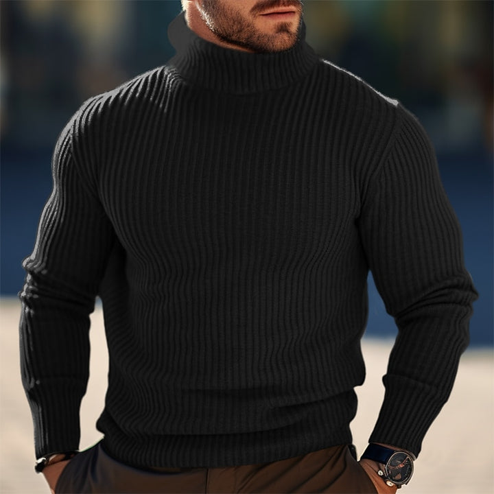 Alaric | Ribbed Turtleneck Sweater