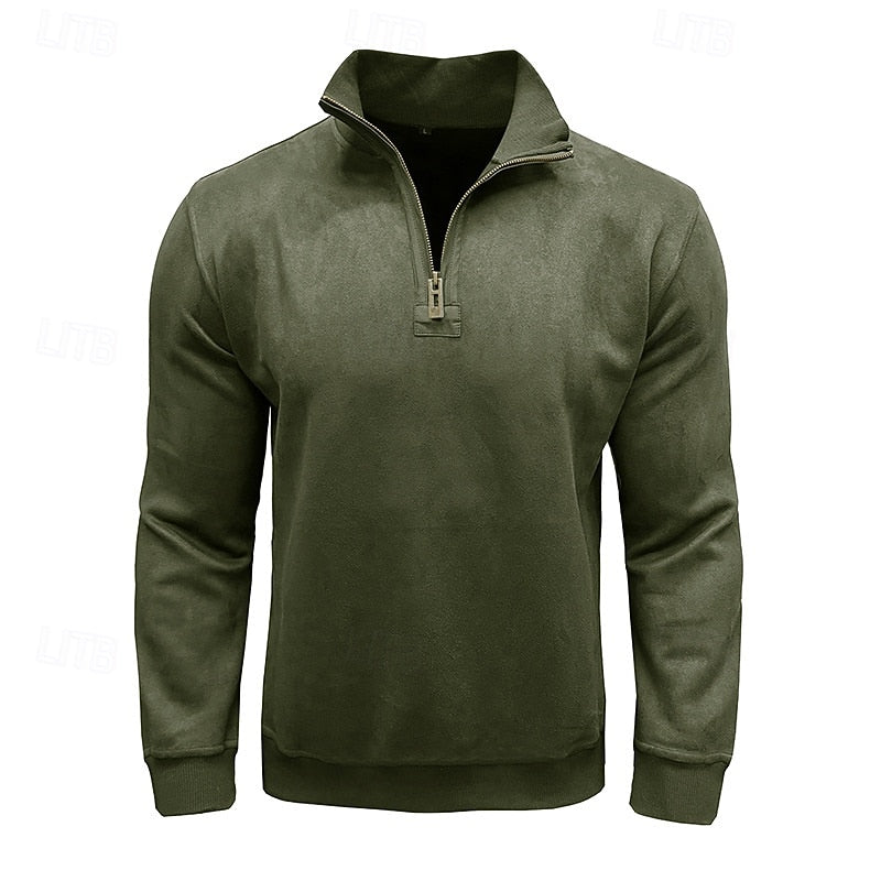 Holden | Refined Quarter-Zip Sweatshirt