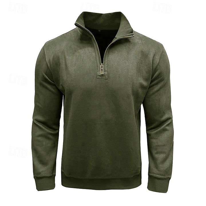 Holden | Refined Quarter-Zip Sweatshirt