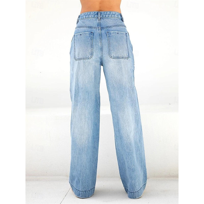Lorna | Relaxed Wide-Leg Jeans