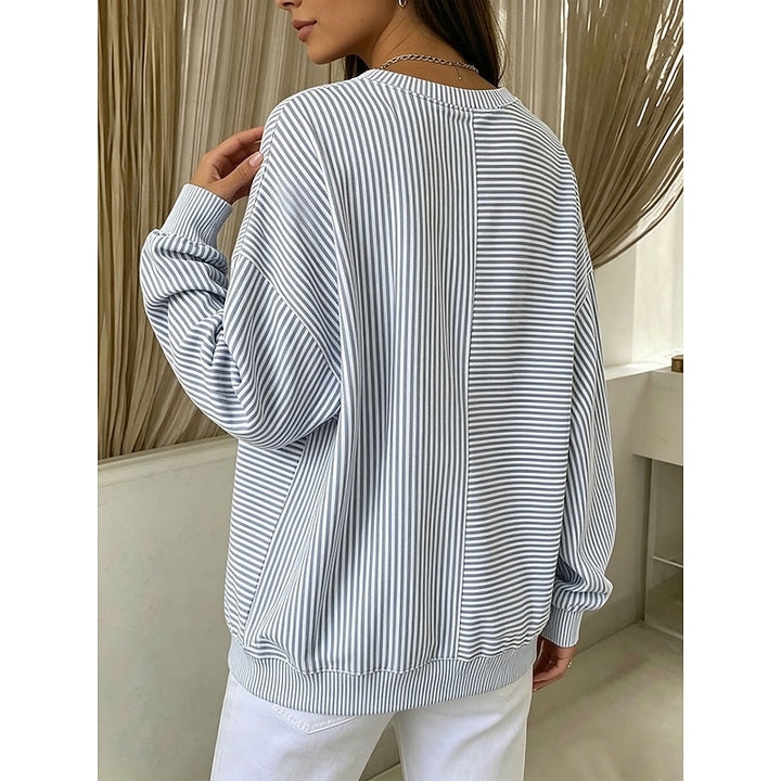 Delia | Relaxed Striped Top