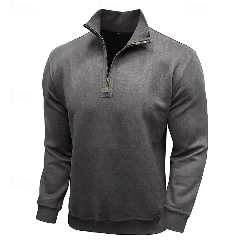 Holden | Refined Quarter-Zip Sweatshirt