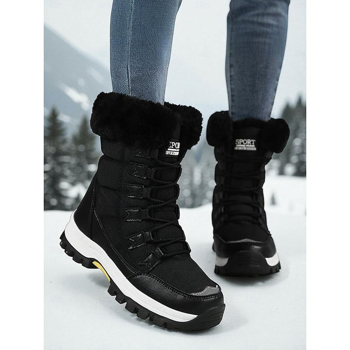 Ingrid | Cosy Fur-Trimmed Winter Boots