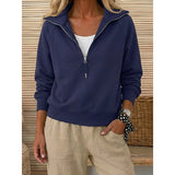 Anthea | Relaxed Quarter-Zip Pullover
