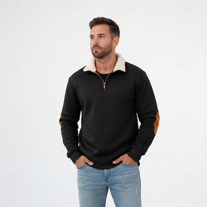 Clayton | Cosy Quarter-Zip Pullover