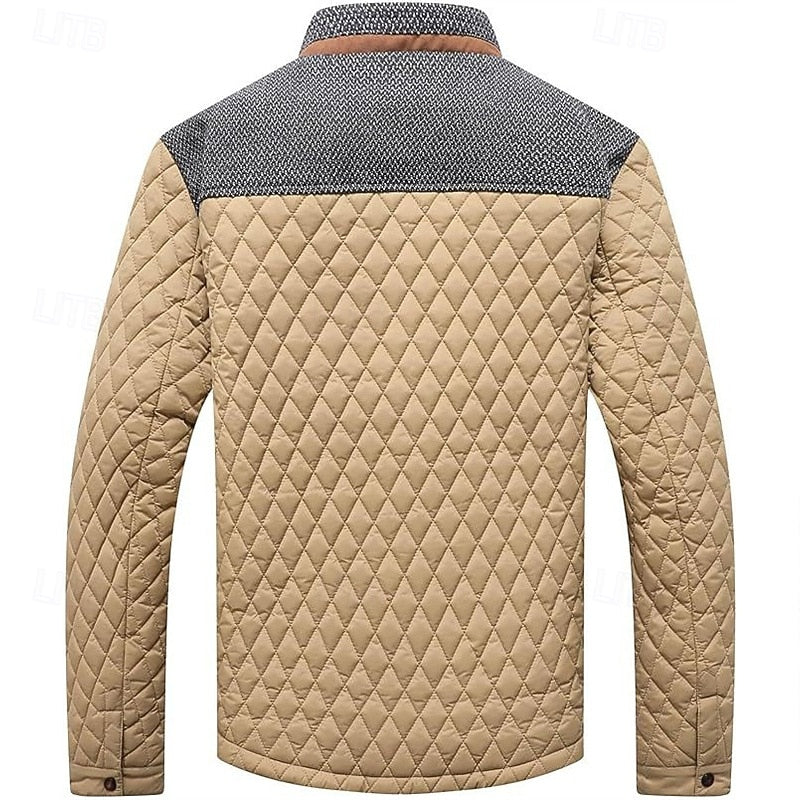 Maxwell | Quilted Stand-Collar Jacket