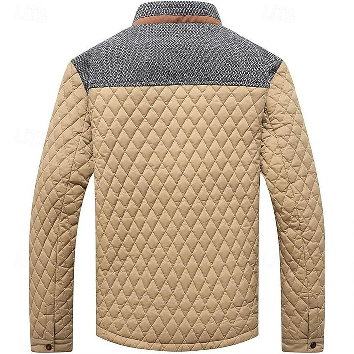 Maxwell | Quilted Stand-Collar Jacket