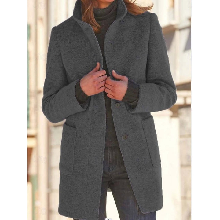 Josephine | Stand-Collar Longline Coat