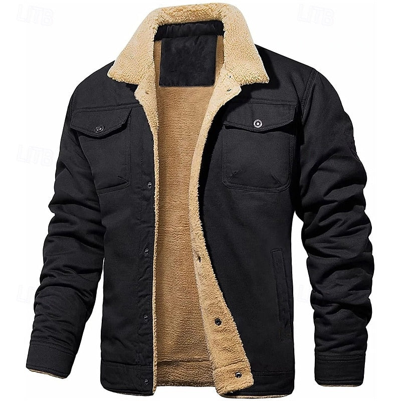 Garrick | Rugged Lined Trucker Jacket