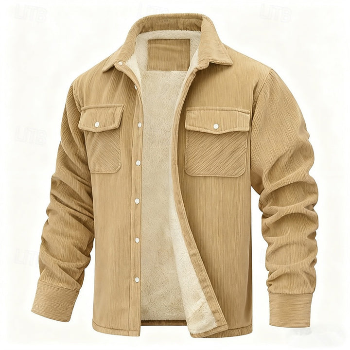 Dalton | Ribbed Fleece-Lined Jacket