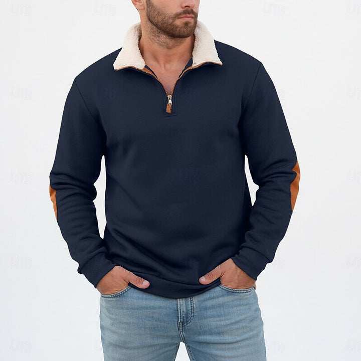 Clayton | Cosy Quarter-Zip Pullover