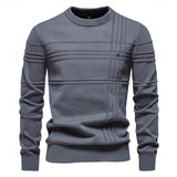 Hamish | Textured Crewneck Jumper