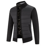 Gregory | Zip-Up Stand Collar Cardigan