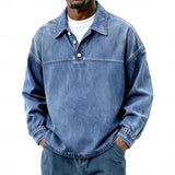 Rory | Relaxed Collared Pullover Shirt